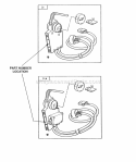 Control Assembly Diagram and Parts List for 748001-0132-01  Briggs and Stratton Engine